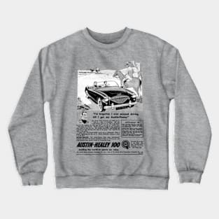 AUSTIN HEALEY 100 - advert Crewneck Sweatshirt